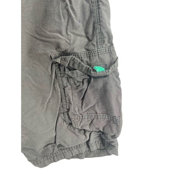 Ocean Current Gray Flat Front Pull-On Cargo Shorts Men's Size Medium - Picture 3 of 5